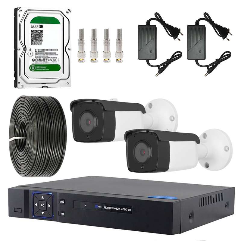 سیستم امنیتی نظارتی مدل HD PACK 2 - AXESSLINK L02 سیستم امنیتی نظارتی مدل HD PACK 2 - AXESSLINK L02