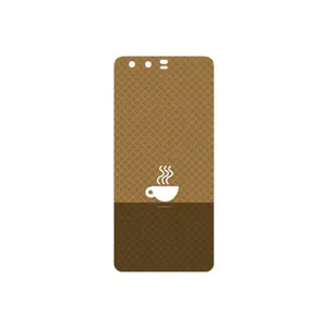 MAHOOT Minimal Cup of Coffee Icon Cover Sticker for Huawei P10