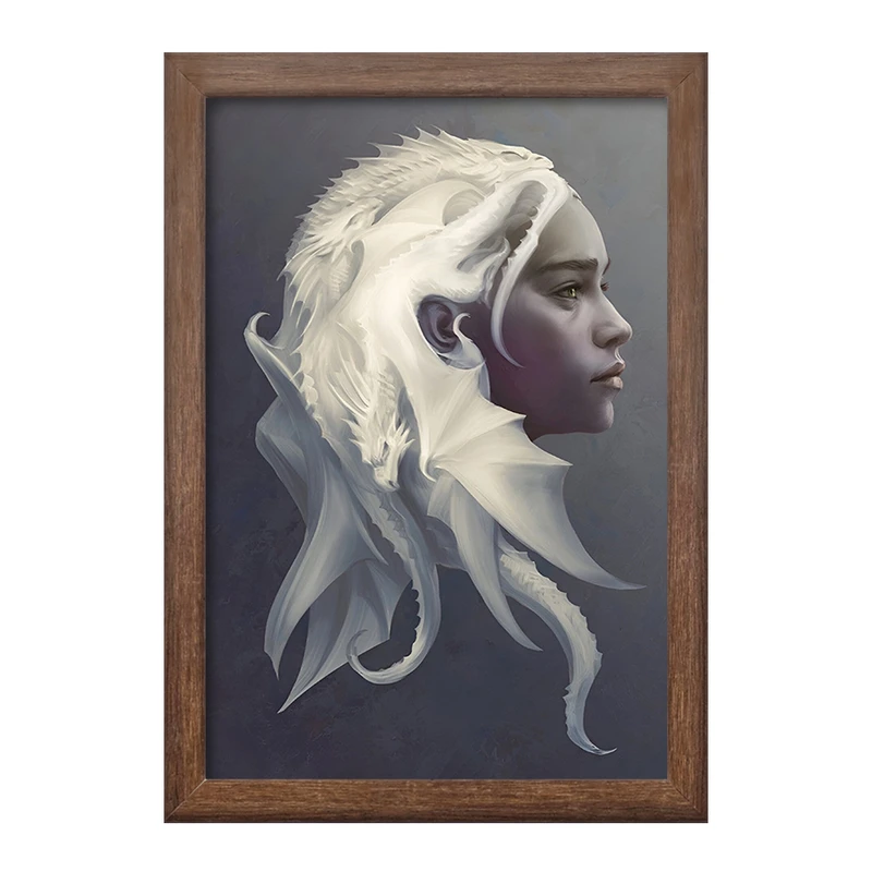 تابلو خندالو طرح بازی تاج و تخت (Game Of Thrones) کد F10159