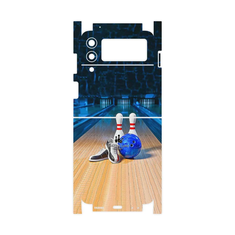 برچسب پوششی ماهوت مدل Bowling-FullSkin مناسب برای گوشی موبایل سامسونگ Galaxy Z Flip3 5G
