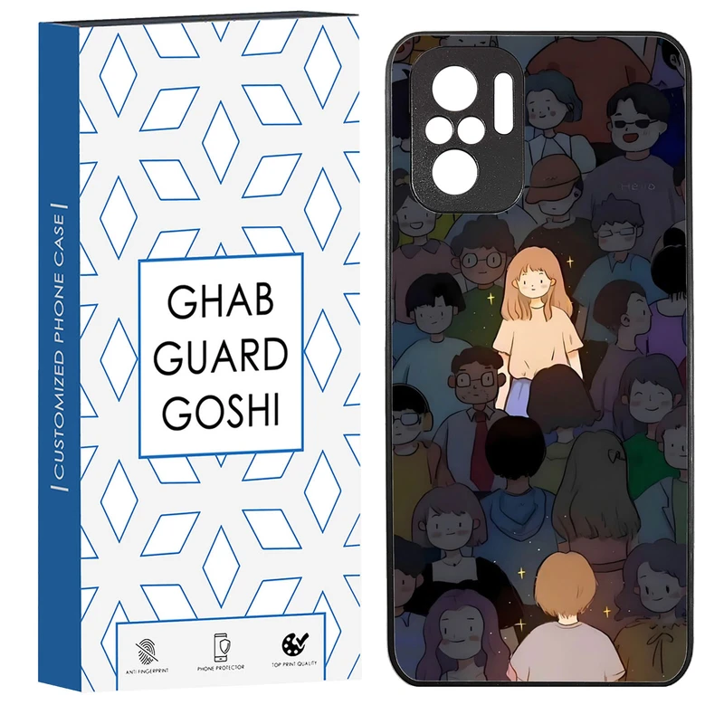 کاور قاب گارد گوشی طرح ست دخترانه کد TPU-061 مناسب برای گوشی موبایل شیائومی Redmi Note 10 4g / Redmi Note 10s / Poco m5s