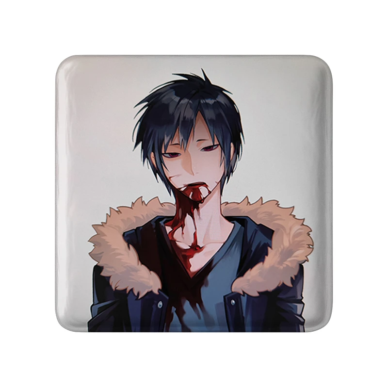 مگنت خندالو طرح ایزایا انیمه دورارارا مدل مربعی کد 32151