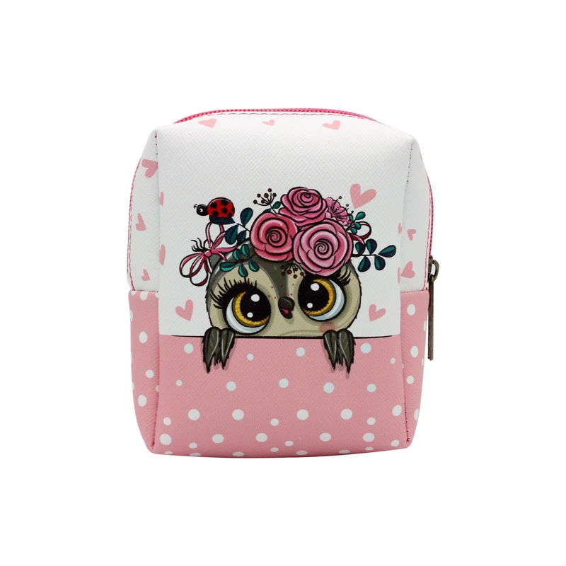 کیف لوازم آرایش دخترانه مدل جغد کد IDM 438