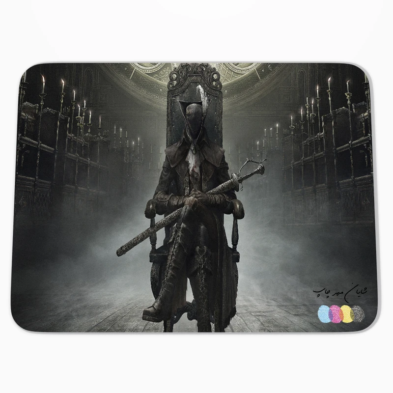 ماوس پد شایان مهر چاپ مدل BLOODBORNE 02