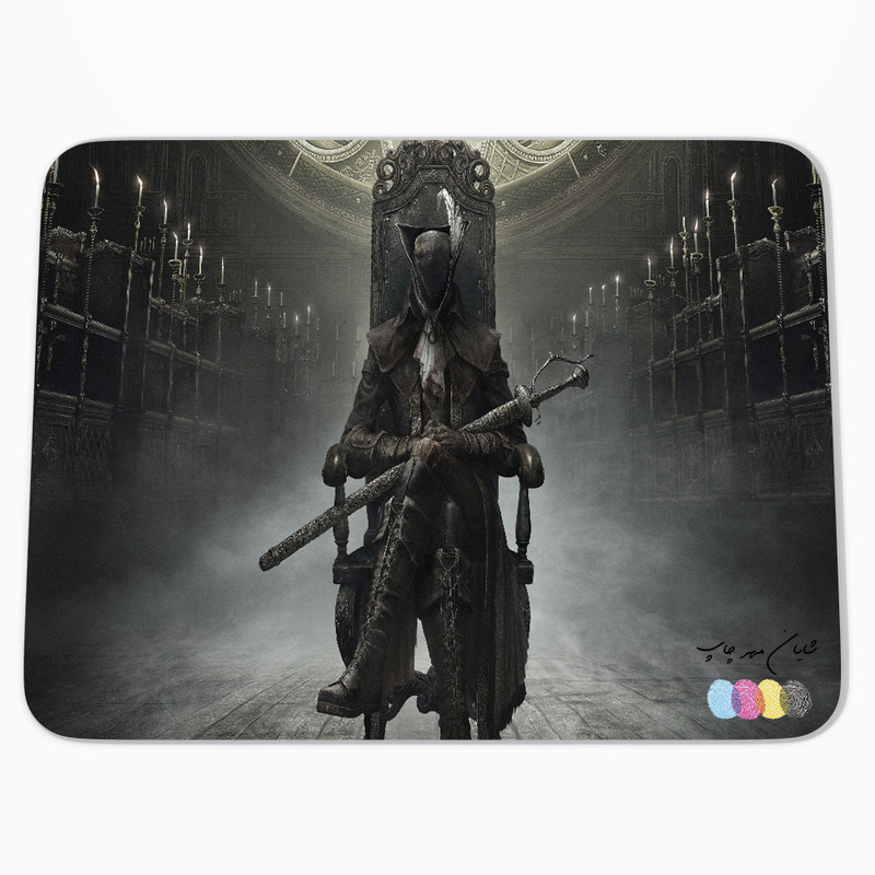 ماوس پد شایان مهر چاپ مدل BLOODBORNE 02