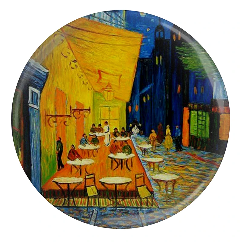 مگنت مدل نقاشی تراس کافه در شب ون گوگ کد S15162
