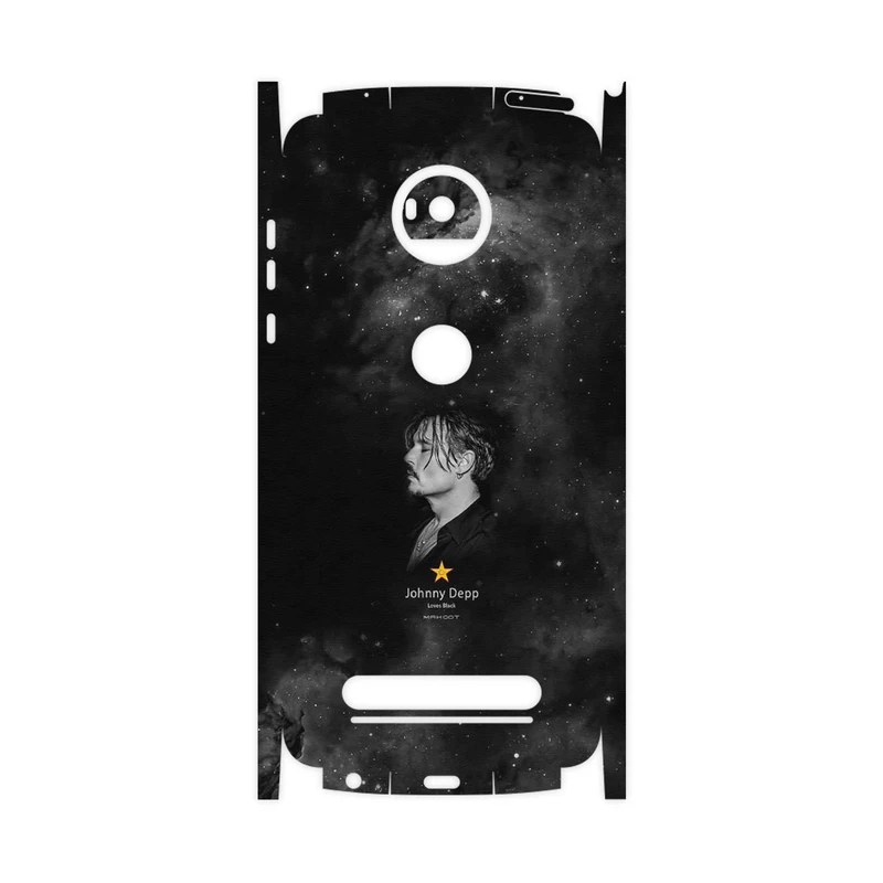 برچسب پوششی ماهوت مدل Johnny Depp-FullSkin مناسب برای گوشی موبایل موتورولا Moto Z2 Play