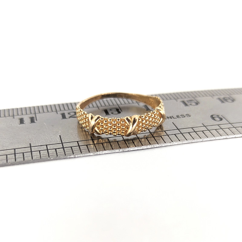 انگشتر طلا 18 عیار زنانه طلا و جواهرسازی افرا مدل مینیمال کد 159