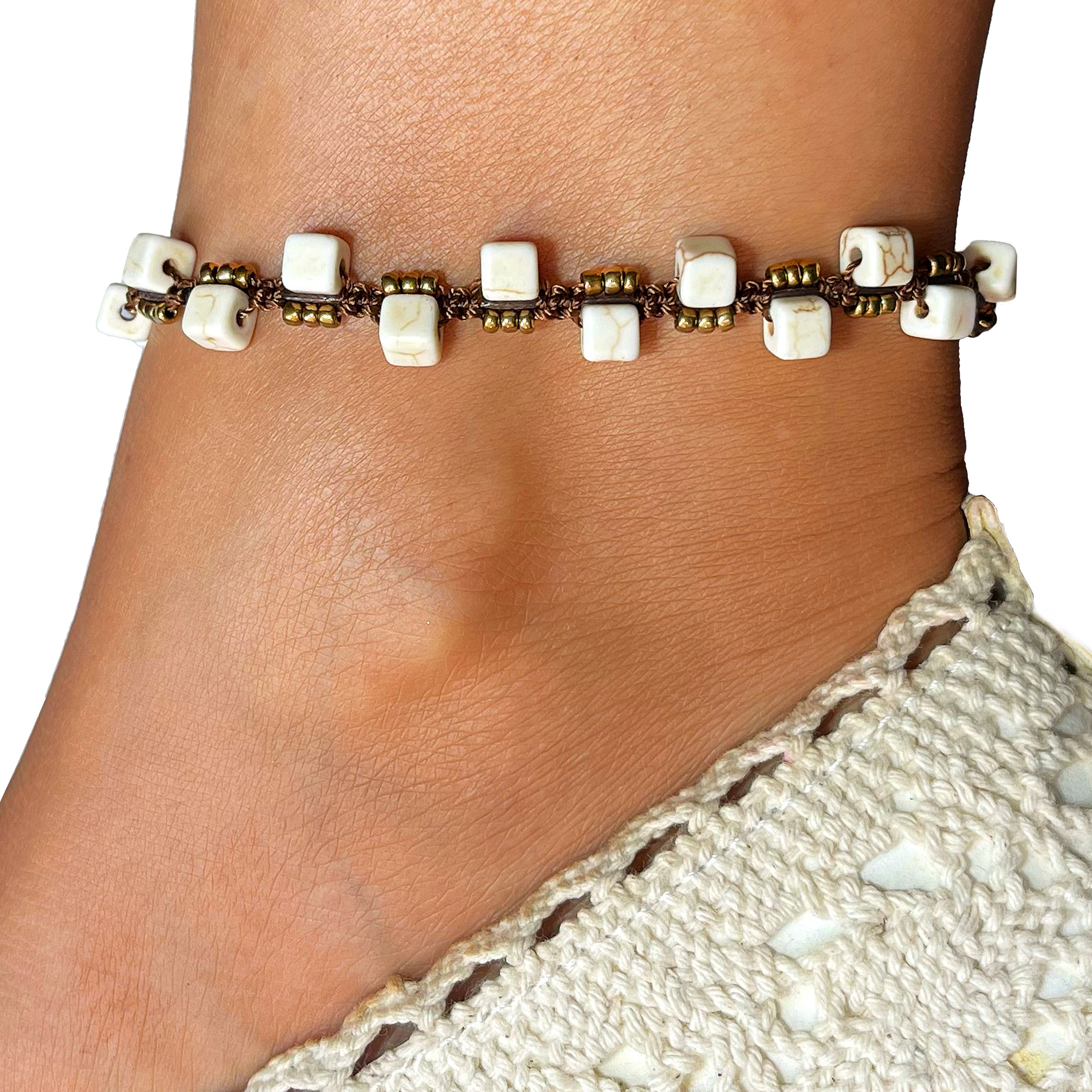 پابند زنانه دل تافته مدل Del_A08