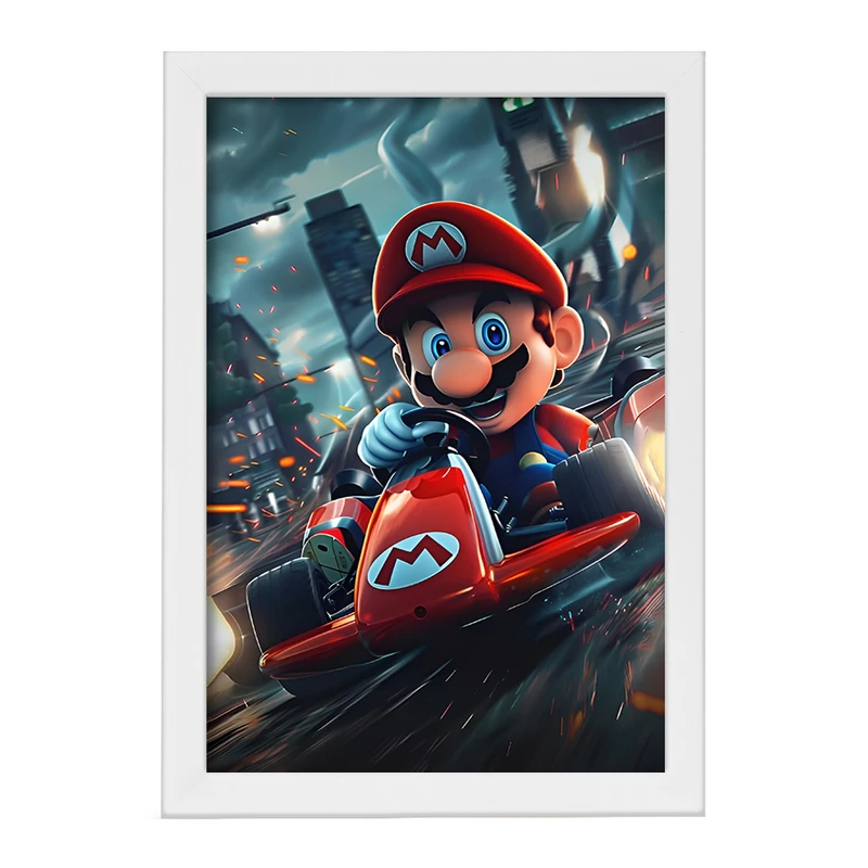 تابلو خندالو مدل سوپر ماریو (Super Mario) کد F12016