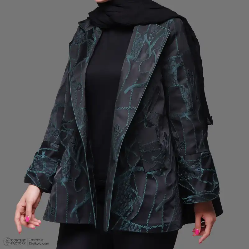 مانتو کتی زنانه مدل زنجیر