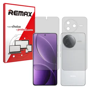 Remax Matte Screen Protector Full Screen Model Suitable for Xiaomi Redmi K80 Mobile Phone along with the back protector