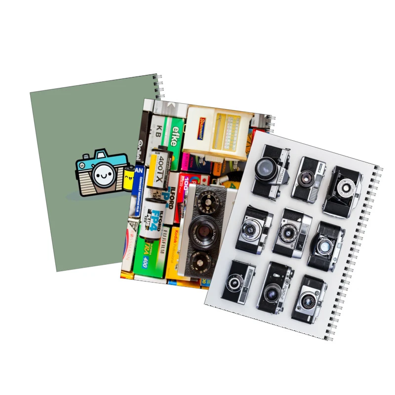 دفتر مشق 80 برگ بامبیلیپ طرح دوربین و عکاسی کد 95 مجموعه 3 عددی