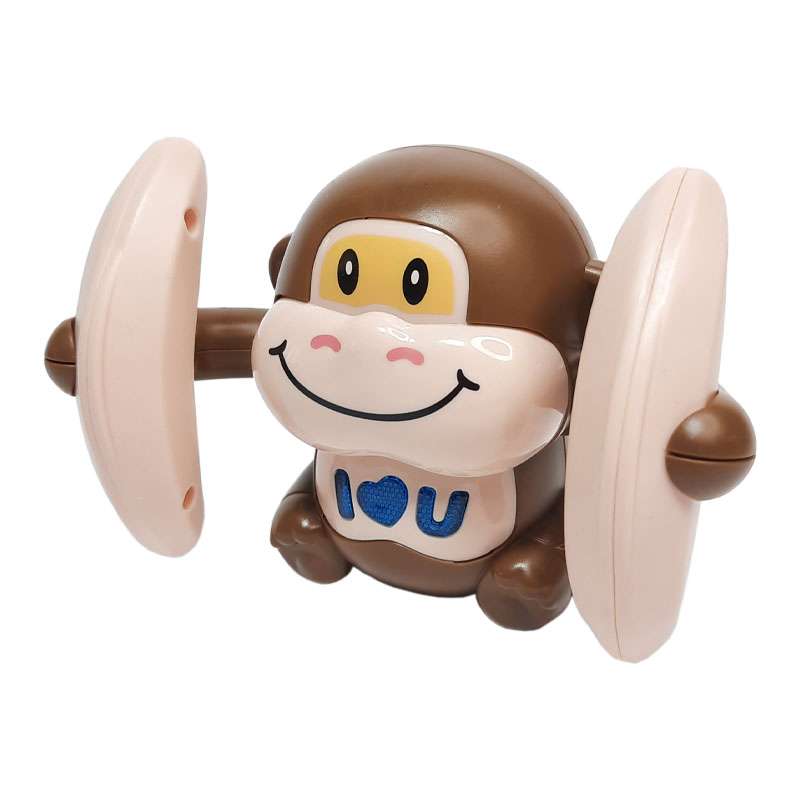 اسباب بازی مدل میمون موزیکال چرخ و فلک زن