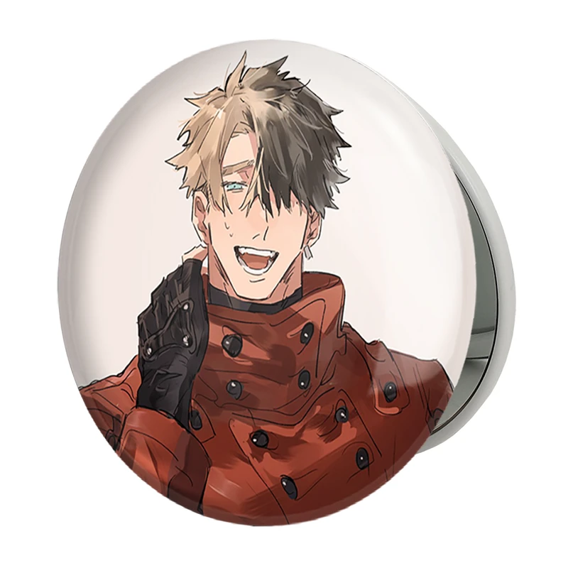 آینه جیبی خندالو طرح وش انیمه تریگان (Trigun) مدل تاشو کد 36224