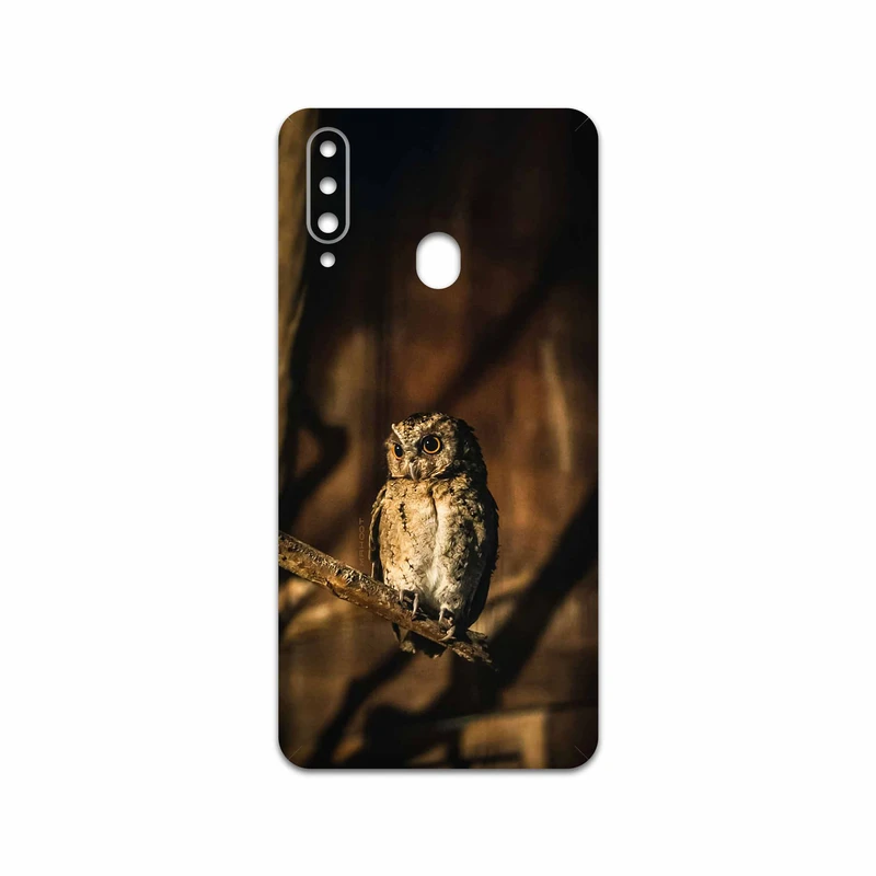 برچسب پوششی ماهوت مدل Owl مناسب برای گوشی موبایل سامسونگ Galaxy A20s