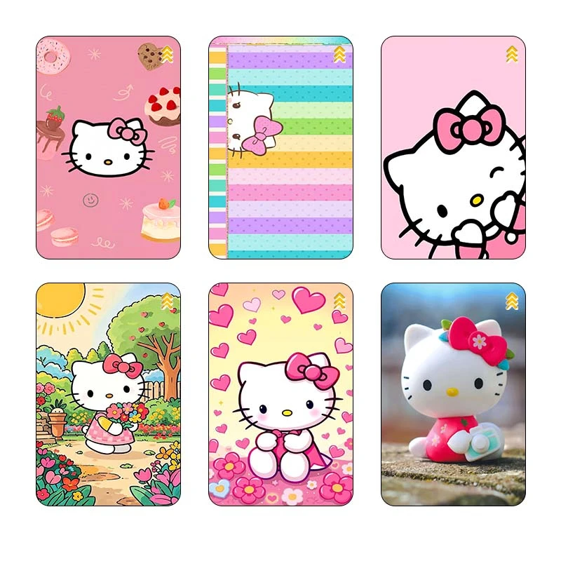 استیکر کارت سام نگار طرح هلو کیتی hello kitty کد SP1283 مجموعه 6 عددی