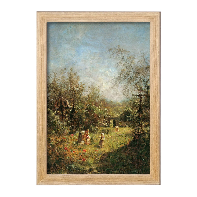 تابلو خندالو مدل نقاشی ورفالنر فریدهوف در گویسرن اثر اولگا ویزینگر کد F12475