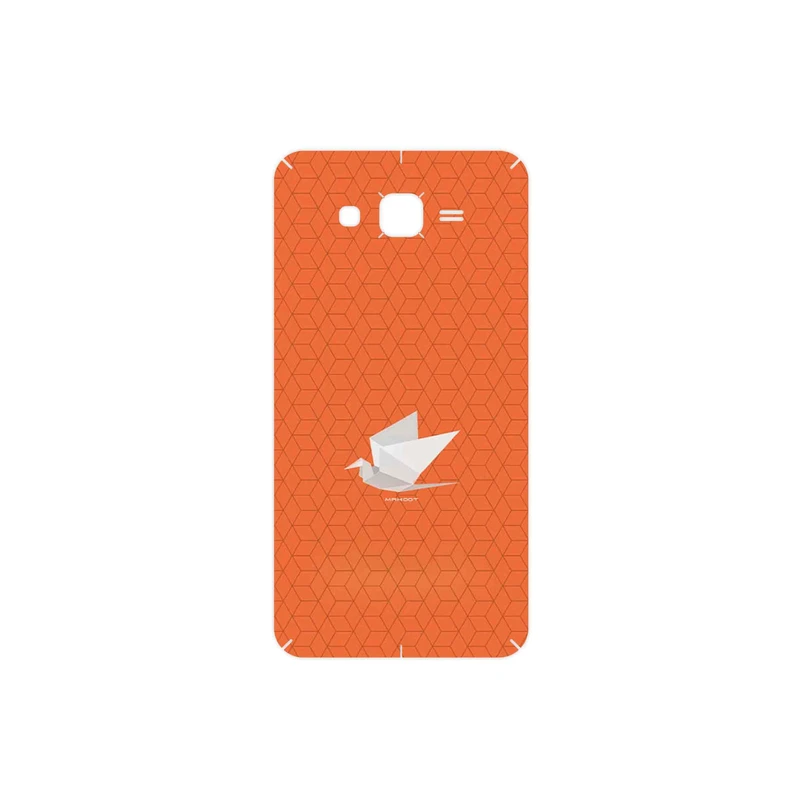 برچسب پوششی ماهوت مدل Minimalist origami bird مناسب برای گوشی موبایل سامسونگ Galaxy J7 2015
