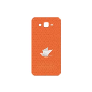MAHOOT Minimalist origami bird Cover Sticker for Samsung Galaxy J7 2015