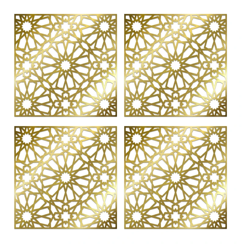 تایل سقفی بنی دکو مدل MC04 اندازه 60x60 سانتی متر مجموعه 4 عددی