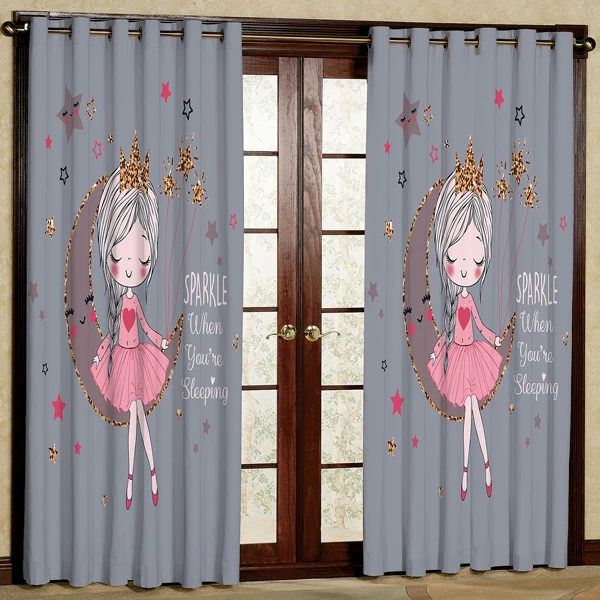 پرده پانچی کد 5582 سایز 280x150 سانتی متر