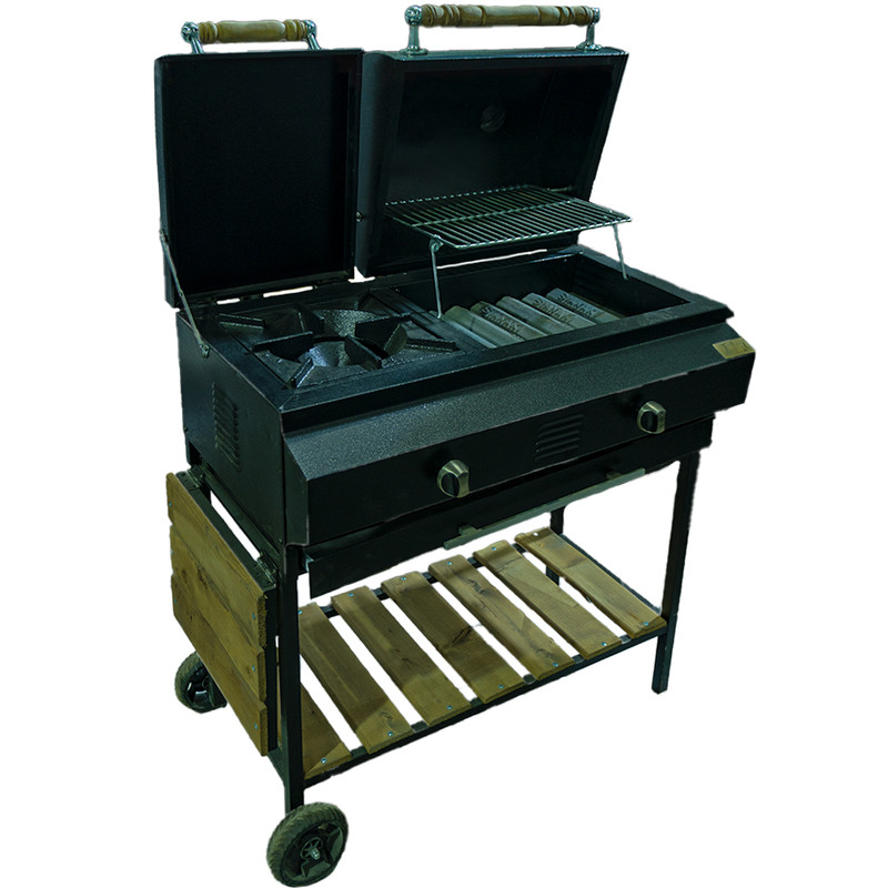 باربیکیو مدل گازی اجاقدار طرح ایتالیایی