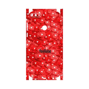 MAHOOT Youtube-FullSkin Cover Sticker for Huawei Y7 Prime 2018