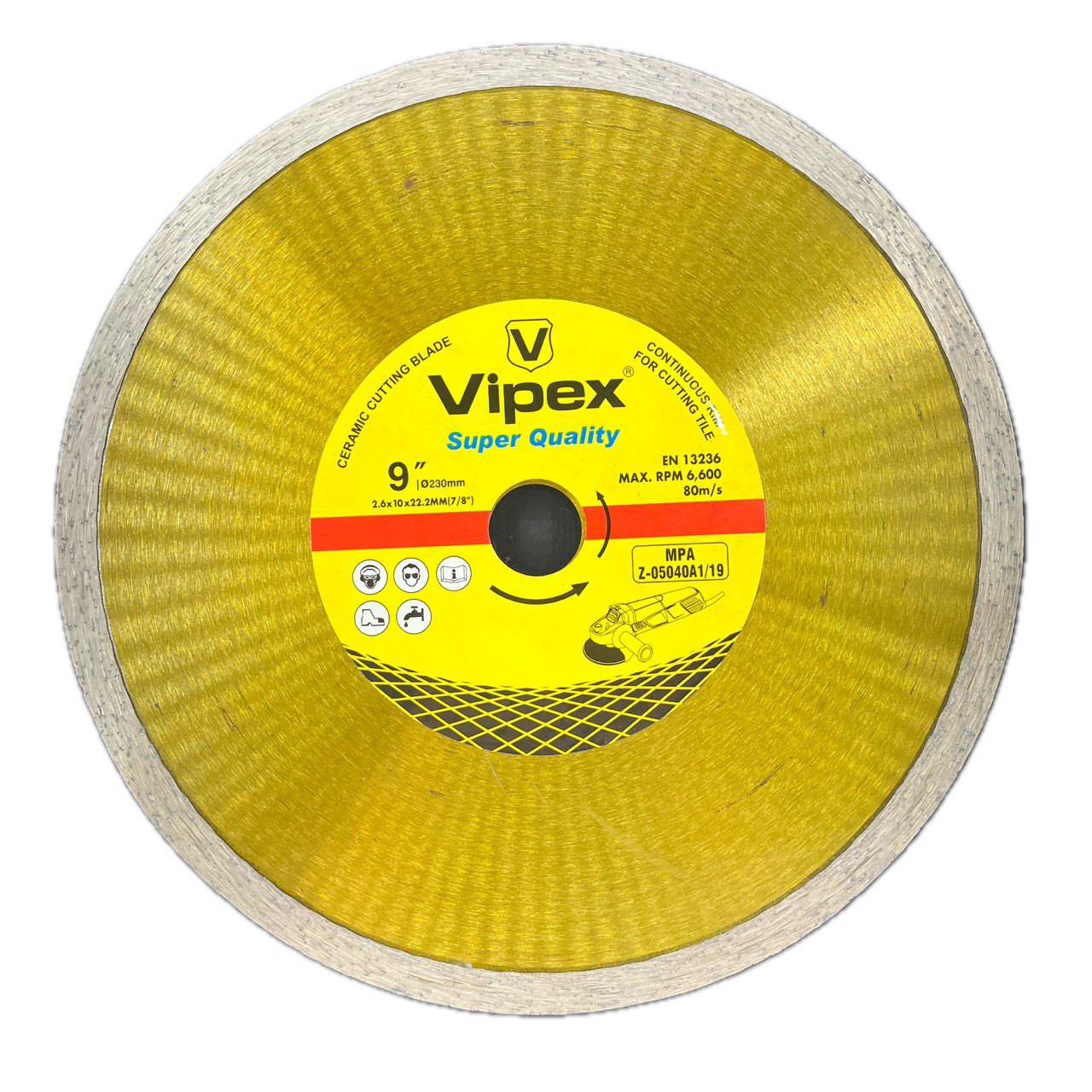 صفحه سرامیک بر ویپکس مدل 230mm