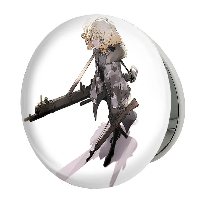 آینه جیبی خندالو طرح تانیا انیمه یوجو سنکی مدل تاشو کد 34709