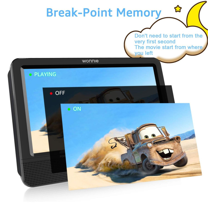 پخش کننده DVD وونی مدل B07VS72HGN مجموعه دو عددی