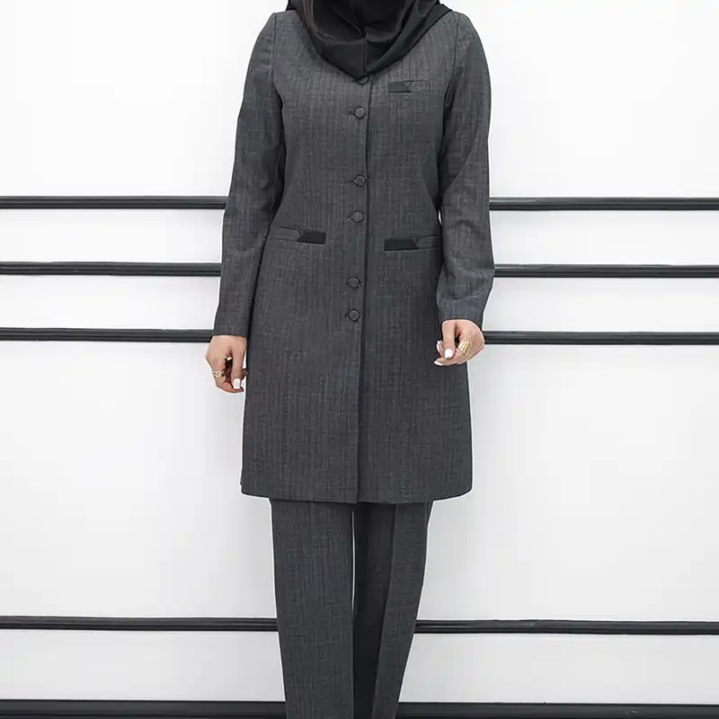 مانتو و شلوار زنانه السانا مدل ناریسان کد 168802