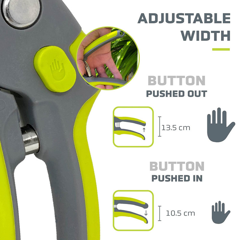 قیچی باغبانی داواون مدل DN-ADJSET مجموعه دو عددی