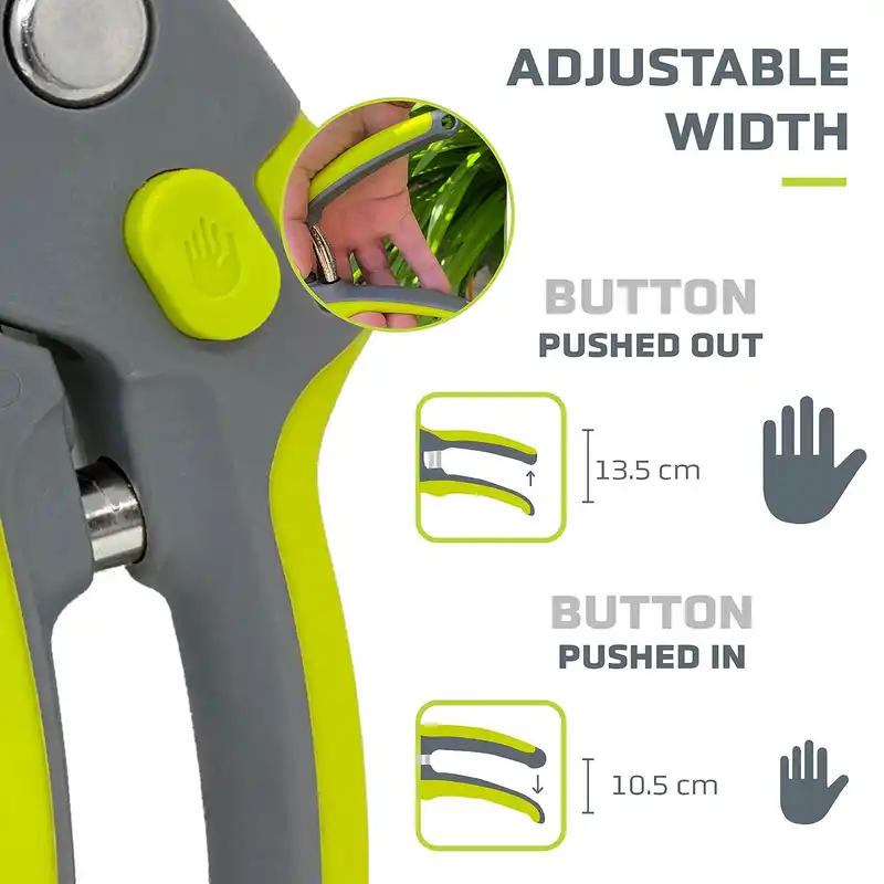 قیچی باغبانی داواون مدل DN-ADJSET مجموعه دو عددی