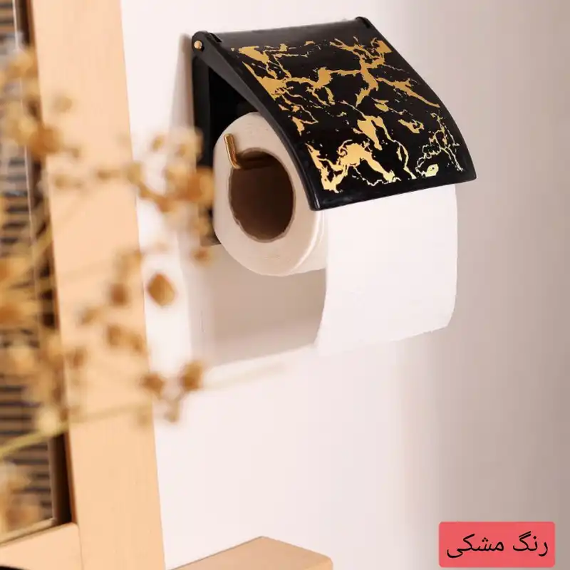 پایه رول دستمال کاغذی مدل ماربل