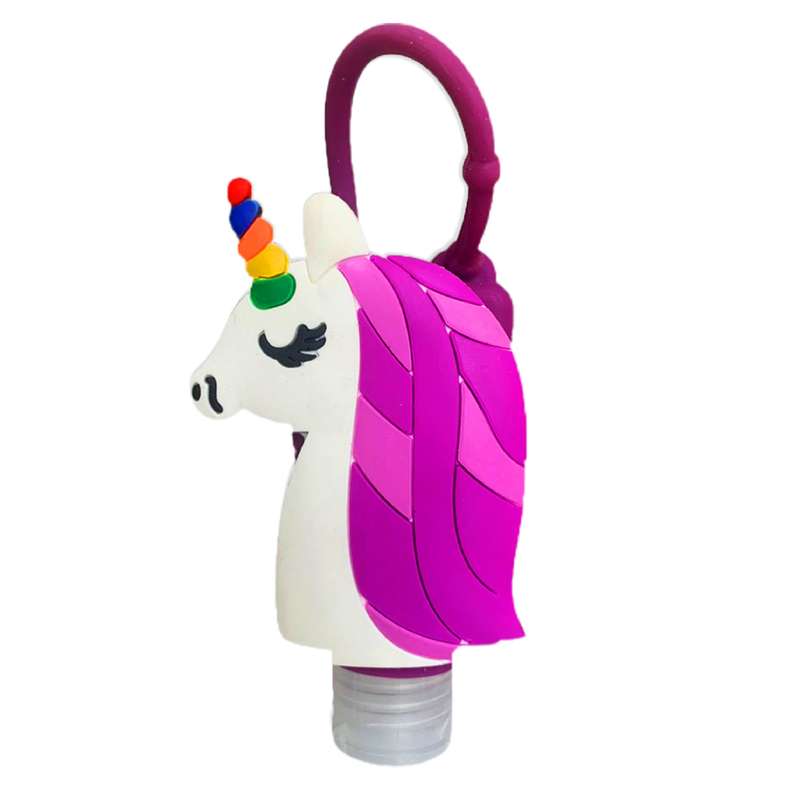 ژل ضدعفونی کننده دست آکسیکید مدل اسب تک شاخ آویزدار حجم 29 میلی لیتر