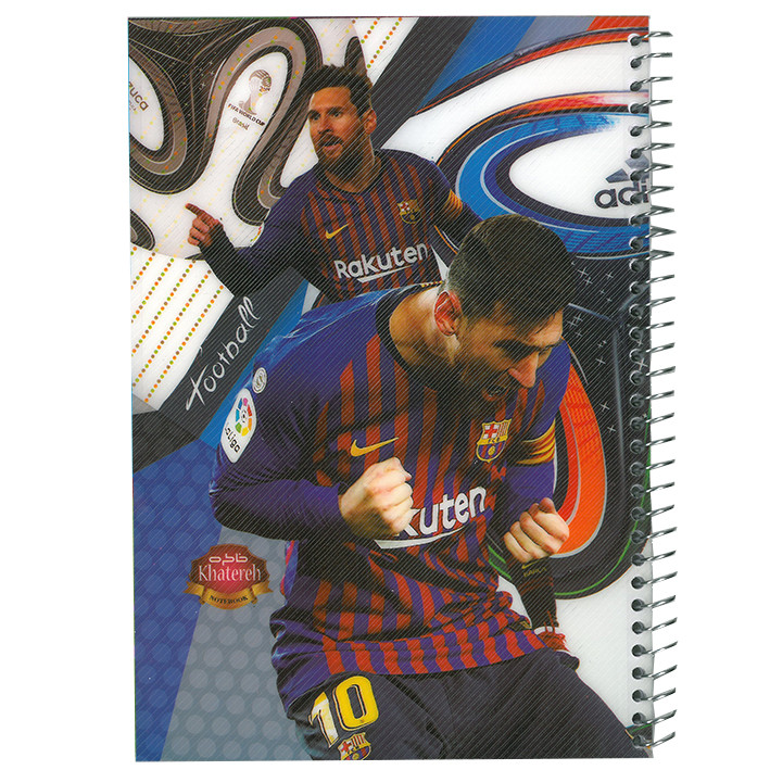  دفتر مدل فوتبال کد 50 f01 مجموعه 3 عددی