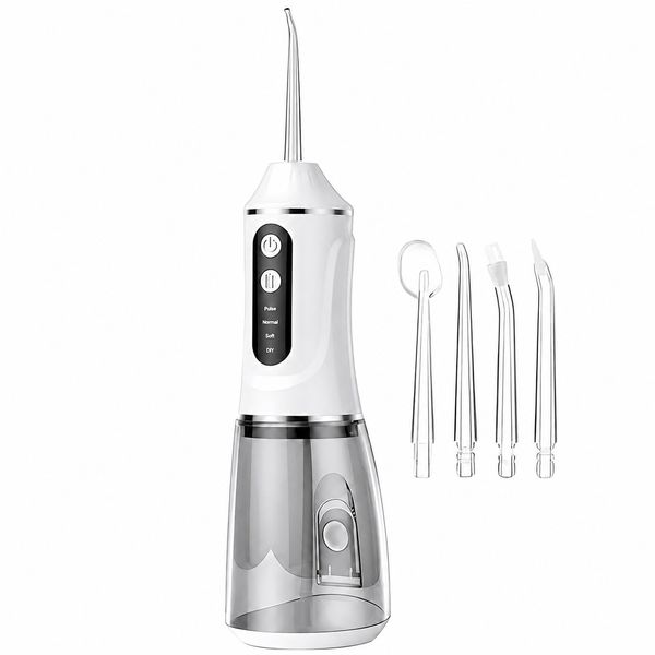 دستگاه شست‌وشوی دهان و دندان شارژی مدل VR4149 به همراه 4 سری