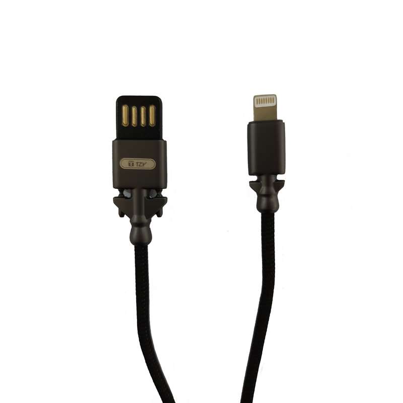 کابل تبدیل USB به لایتنینگ تی زد وای مدل 398 طول 1.2 متر