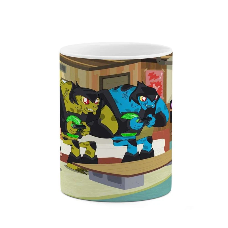 ماگ کاکتی مدل کارتون Supernoobs کد mgh23331