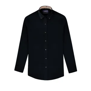 پیراهن آستین بلند مردانه کروم مدل 2210104