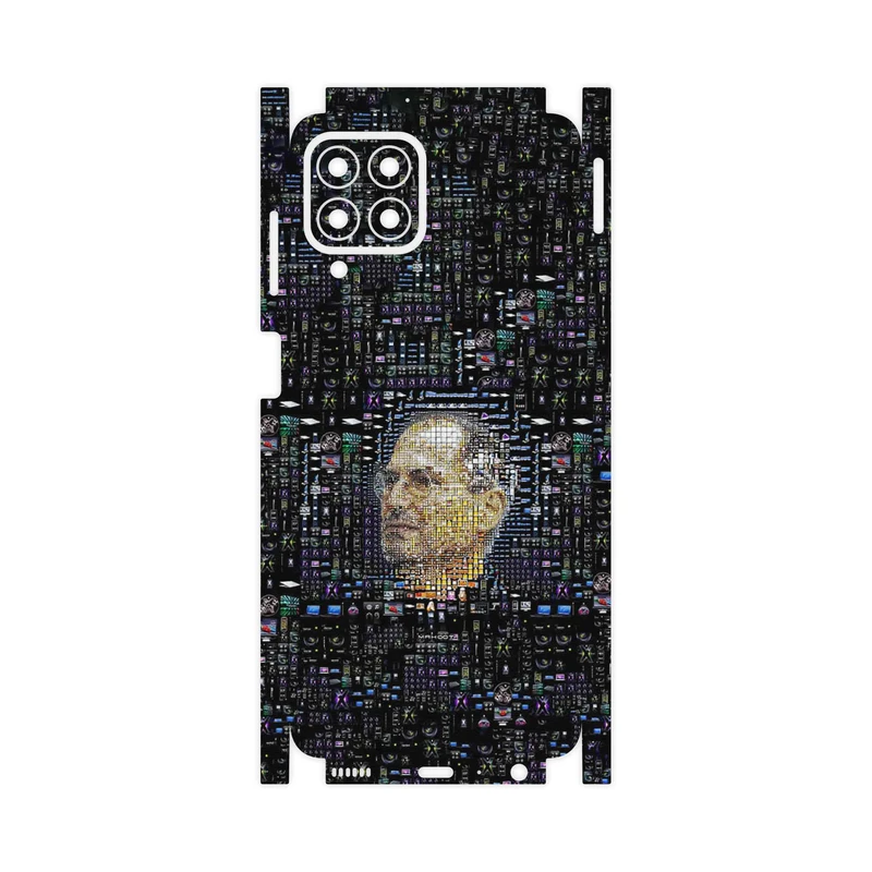 برچسب پوششی ماهوت مدل 2 Collage of Steve Jobs-FullSkin مناسب برای گوشی موبایل سامسونگ Galaxy M33