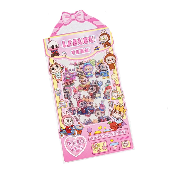 برچسب طرح فانتزی کد 043 بسته 3 عددی