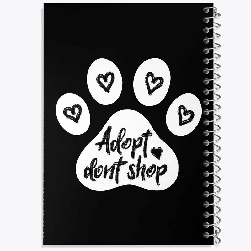 دفتر مشق 100 برگ خندالو طرح حمایت از حیوانات کد 27382