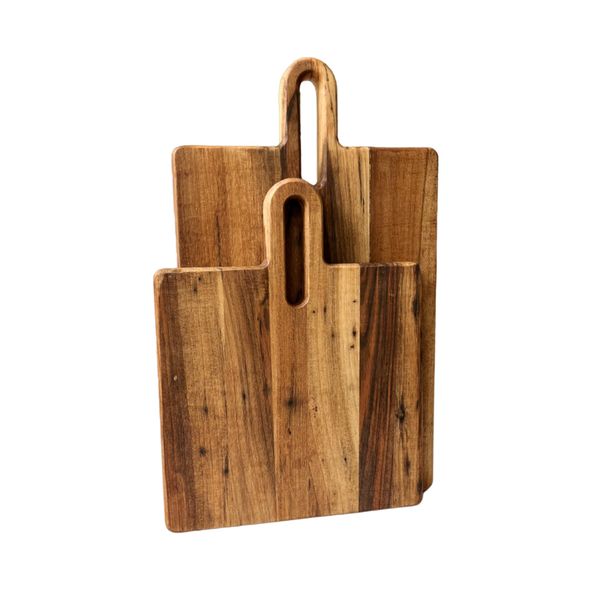 تخته گوشت مدل کلاسیک کد TK-001 مجموعه 2 عددی