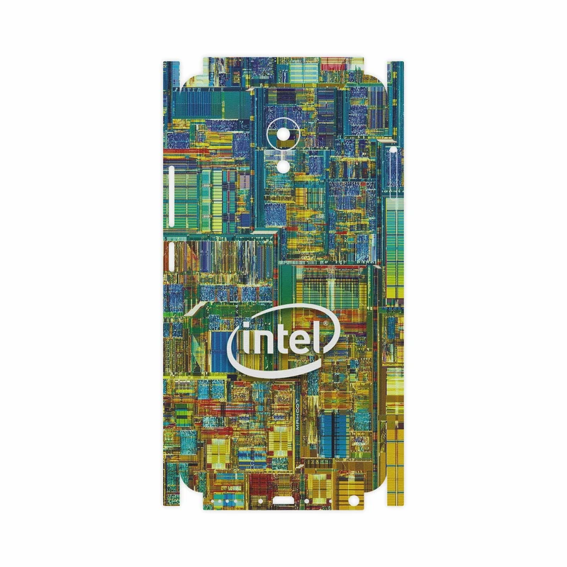 برچسب پوششی ماهوت مدل Intel Brand-FullSkin مناسب برای گوشی موبایل میزو M5