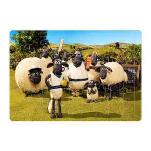 پازل 54 تکه هومرو مدل PL374 طرح انیمیشن بره ناقلا