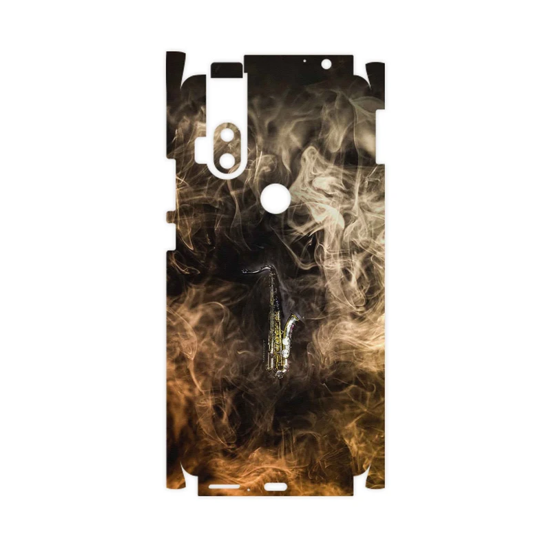 برچسب پوششی ماهوت مدل Saxophone-FullSkin مناسب برای گوشی موبایل موتورولا One Hyper