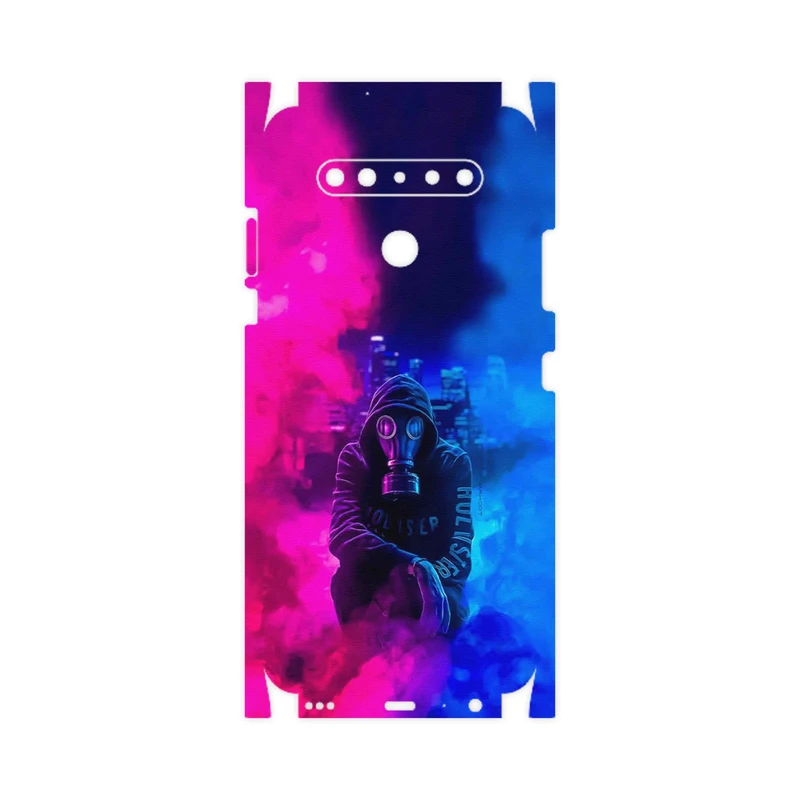 برچسب پوششی ماهوت مدل Smoke Rainbow Digital Art 2-FullSkin مناسب برای گوشی موبایل ال جی K41s