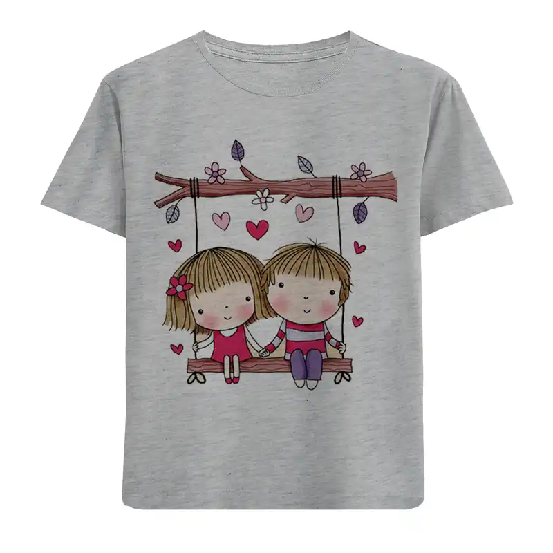 تی شرت آستین کوتاه بچگانه مدل دوست M88